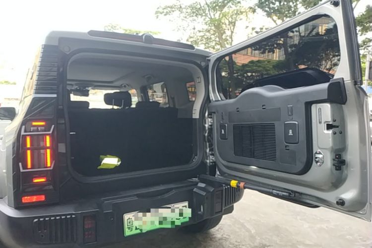 Used JETOUR Shanhai Traveler C-DM 2024 C-DM 129KM Linye Edition Trunk