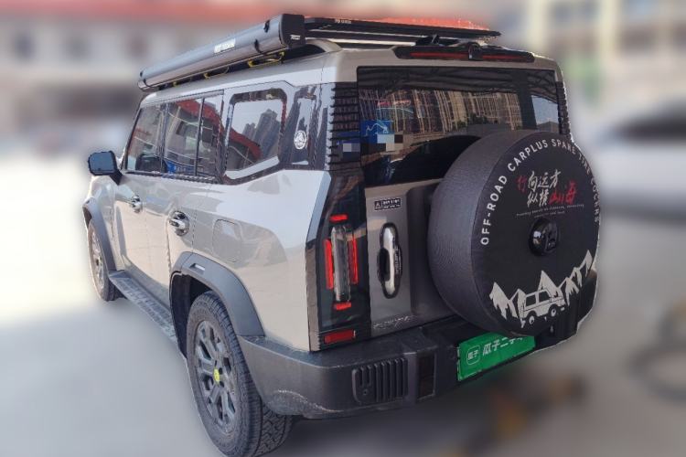 Used JETOUR Shanhai Traveler C-DM 2024 C-DM 206KM Four-Wheel Drive Wilderness Edition Rear Left 45 Deg