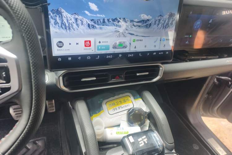 Used JETOUR Shanhai Traveler C-DM 2024 C-DM 129KM Linye Edition Audio And AC Panel