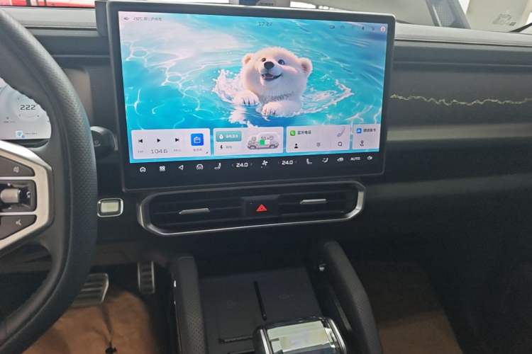 Used JETOUR Shanhai Traveler C-DM 2024 C-DM 129KM Linye Edition Audio And AC Panel