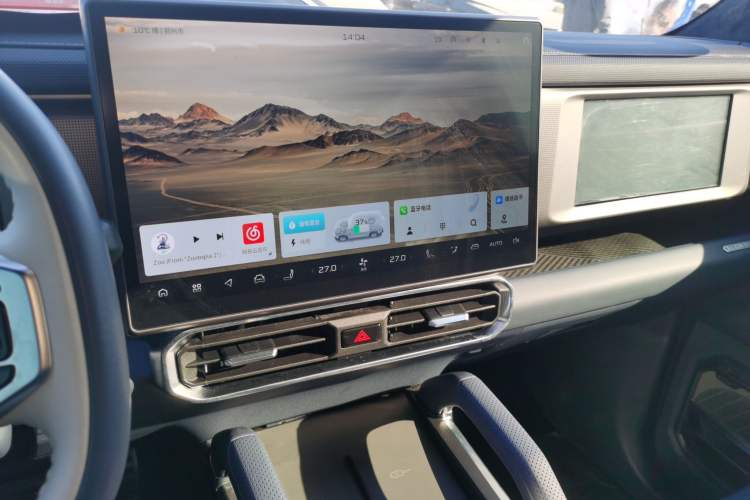 Used JETOUR Shanhai Traveler C-DM 2024 C-DM 208KM Mountain & Wilderness Edition Audio And AC Panel
