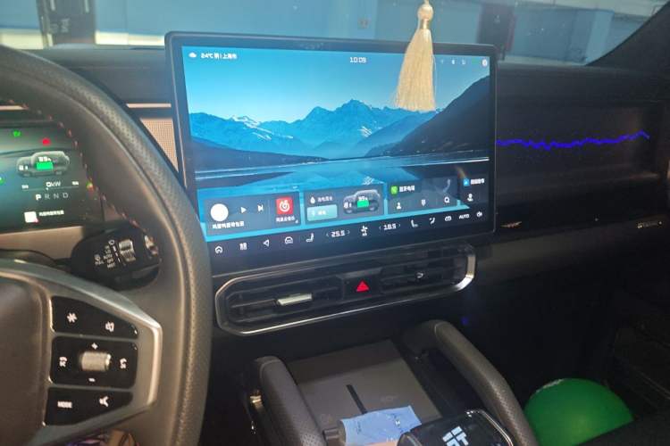 Used JETOUR Shanhai Traveler C-DM 2024 C-DM 208KM Mountain & Wilderness Edition Audio And AC Panel
