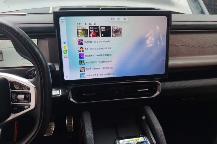 Used JETOUR Shanhai Traveler C-DM 2024 C-DM 129KM Wilderness Edition Audio And AC Panel