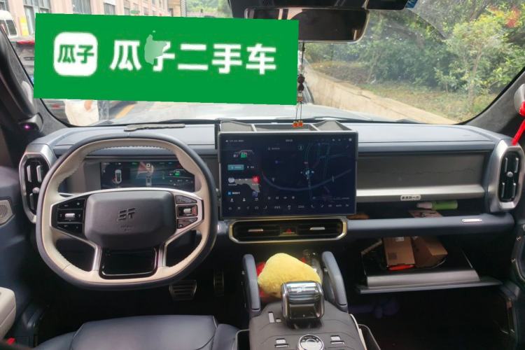 Used JETOUR Shanhai Traveler C-DM 2024 C-DM 208KM Mountain & Wilderness Edition Center Console