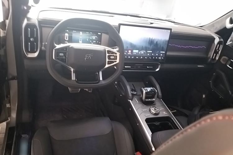 Used JETOUR Shanhai Traveler C-DM 2024 C-DM 208KM Mountain & Wilderness Edition Center Console