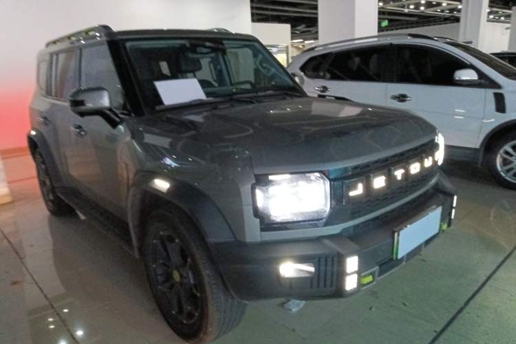 Used JETOUR Shanhai Traveler C-DM 2024 C-DM 129KM Linye Edition Front Right 45 Deg