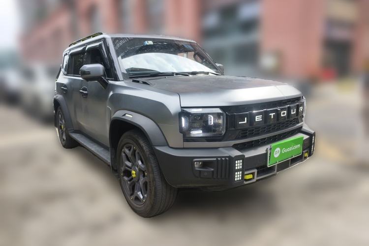 Used JETOUR Shanhai Traveler C-DM 2024 C-DM 208KM Mountain & Wilderness Edition Front Right 45 Deg