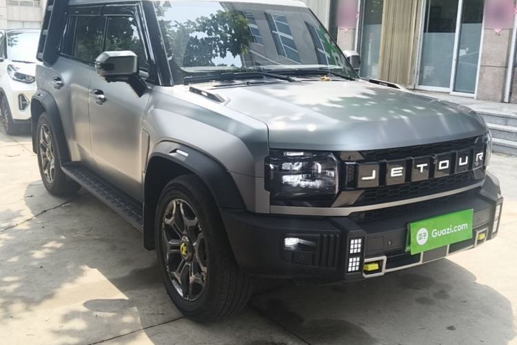 Used JETOUR Shanhai Traveler C-DM 2024 C-DM 208KM Mountain & Wilderness Edition Front Right 45 Deg