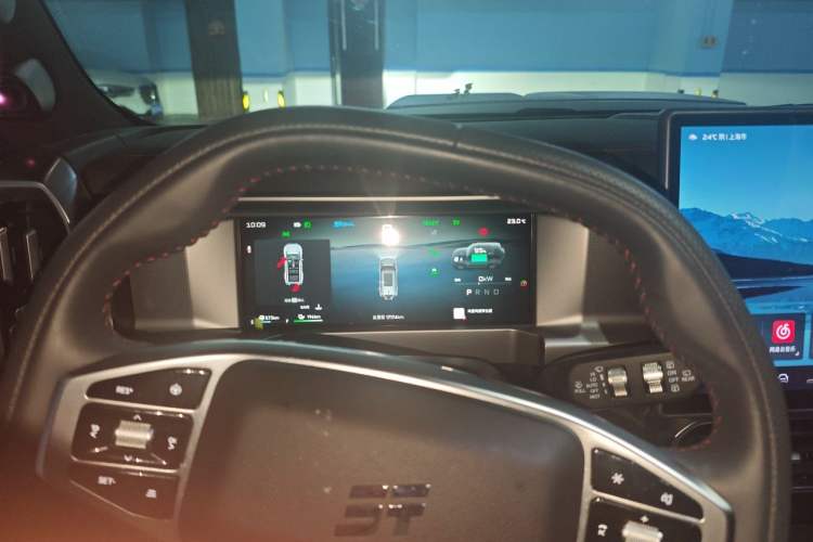 Used JETOUR Shanhai Traveler C-DM 2024 C-DM 208KM Mountain & Wilderness Edition Instrument Cluster