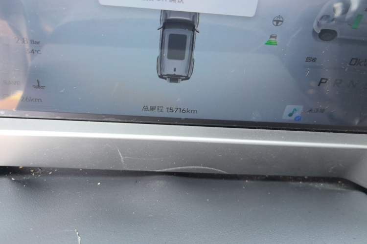 Used JETOUR Shanhai Traveler C-DM 2024 C-DM 129KM Linye Edition Odometer Close Up