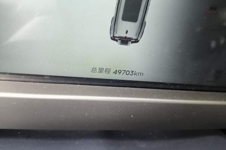 Used JETOUR Shanhai Traveler C-DM 2024 C-DM 208KM Mountain & Wilderness Edition Odometer Close Up