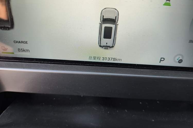 Used JETOUR Shanhai Traveler C-DM 2024 C-DM 208KM Mountain & Wilderness Edition Odometer Close Up