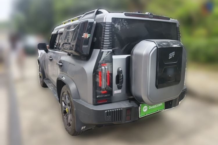 Used JETOUR Shanhai Traveler C-DM 2024 C-DM 208KM Mountain & Wilderness Edition Rear Left 45 Deg