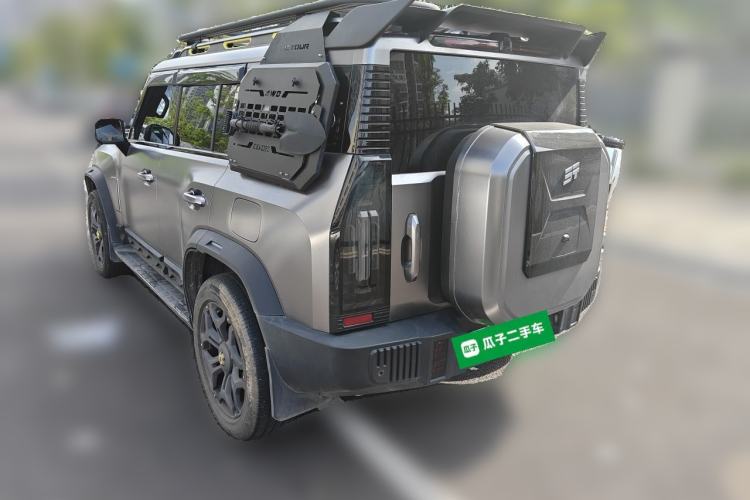 Used JETOUR Shanhai Traveler C-DM 2024 C-DM 208KM Mountain & Wilderness Edition Rear Left 45 Deg