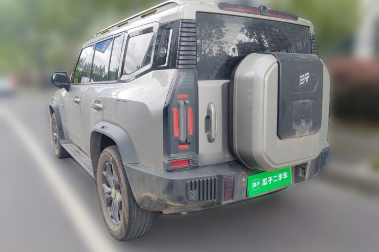 Used JETOUR Shanhai Traveler C-DM 2024 C-DM 129KM Wilderness Edition Rear Left 45 Deg