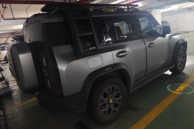 Used JETOUR Shanhai Traveler C-DM 2024 C-DM 206KM Four-Wheel Drive Wilderness Edition Rear Right 45 Deg