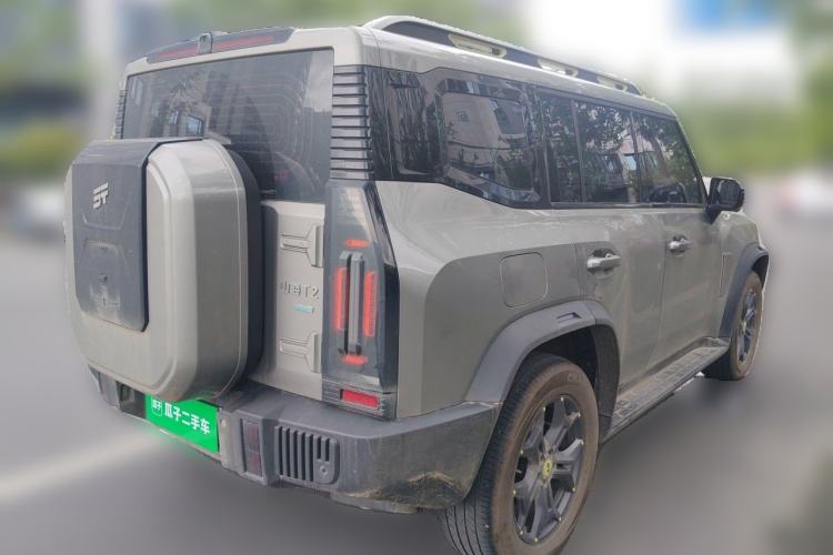 Used JETOUR Shanhai Traveler C-DM 2024 C-DM 129KM Wilderness Edition Rear Right 45 Deg