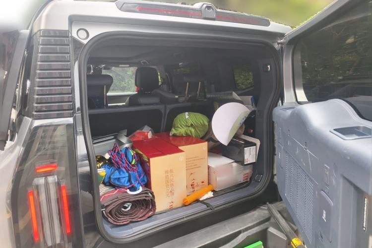 Used JETOUR Shanhai Traveler C-DM 2024 C-DM 208KM Mountain & Wilderness Edition Trunk