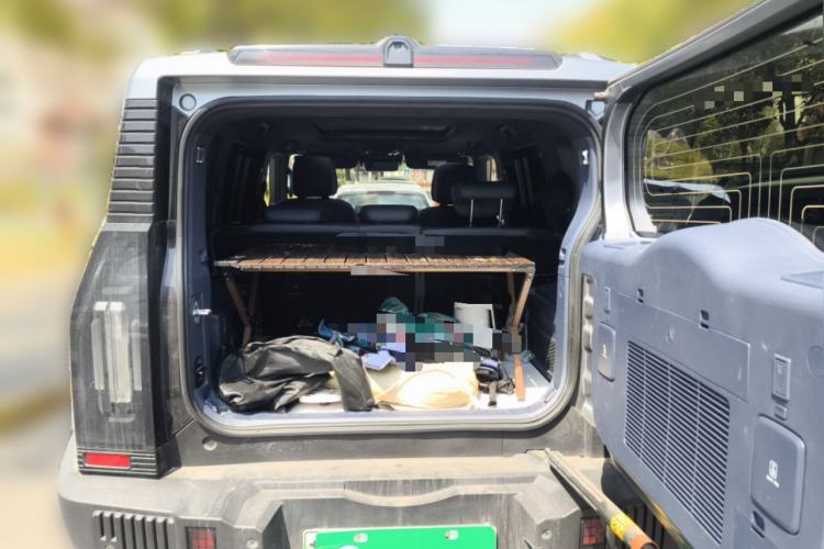 Used JETOUR Shanhai Traveler C-DM 2024 C-DM 208KM Mountain & Wilderness Edition Trunk