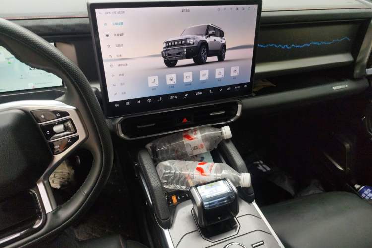 Used JETOUR Shanhai Traveler C-DM 2024 C-DM 208KM Mountain & Wilderness Edition Audio And AC Panel