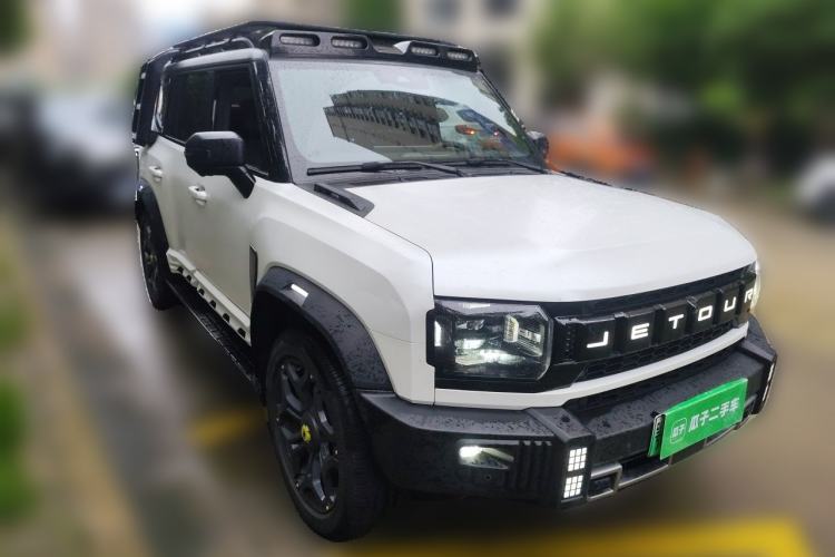 Used JETOUR Shanhai Traveler C-DM 2024 C-DM 208KM Mountain & Wilderness Edition Front Right 45 Deg