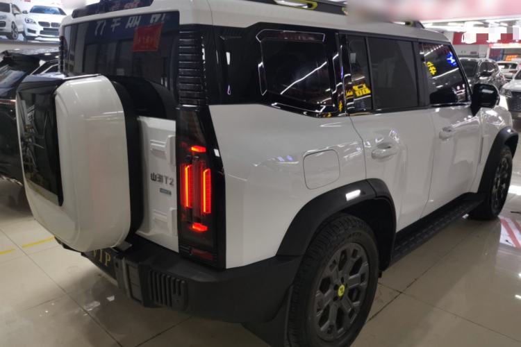 Used JETOUR Shanhai Traveler C-DM 2024 C-DM 206KM Four-Wheel Drive Wilderness Edition Rear Right 45 Deg