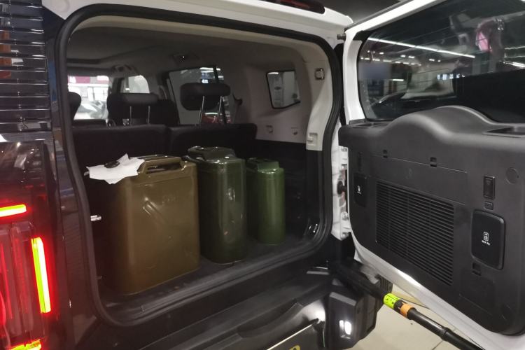 Used JETOUR Shanhai Traveler C-DM 2024 C-DM 206KM Four-Wheel Drive Wilderness Edition Trunk
