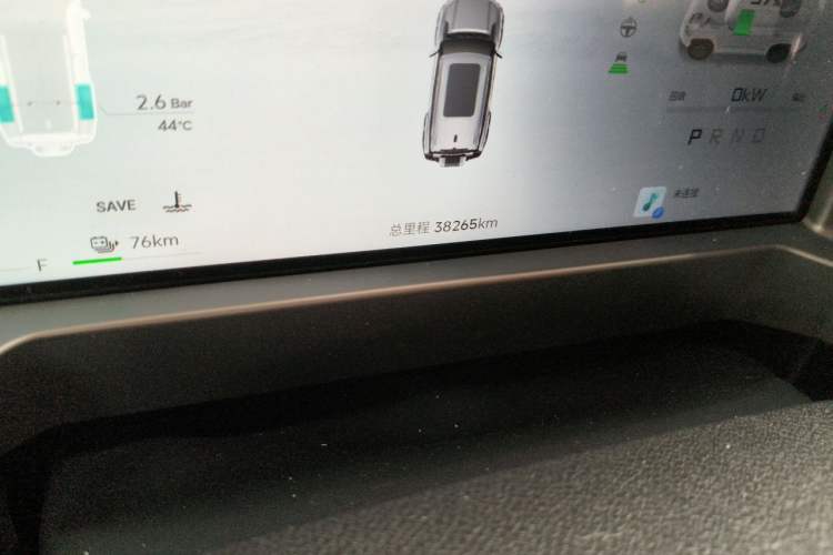Used JETOUR Shanhai Traveler C-DM 2024 C-DM 208KM Mountain & Wilderness Edition Odometer Close Up