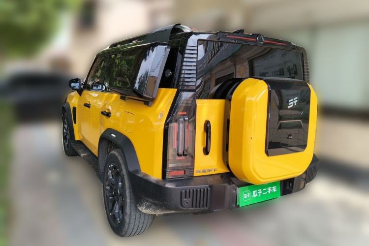 Used JETOUR Shanhai Traveler C-DM 2024 C-DM 208KM Mountain & Wilderness Edition Rear Left 45 Deg