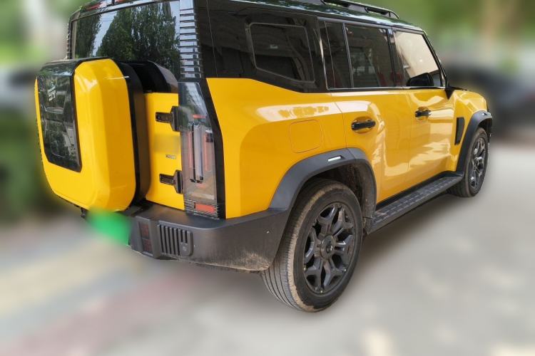 Used JETOUR Shanhai Traveler C-DM 2024 C-DM 208KM Mountain & Wilderness Edition Rear Right 45 Deg