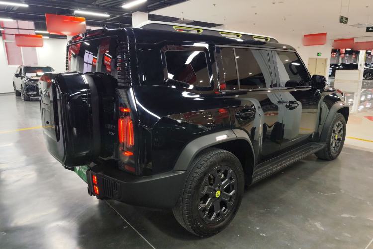 Used JETOUR Shanhai Traveler C-DM 2025 C-DM 206KM All-Wheel-Drive Wilderness Edition Rear Right 45 Deg