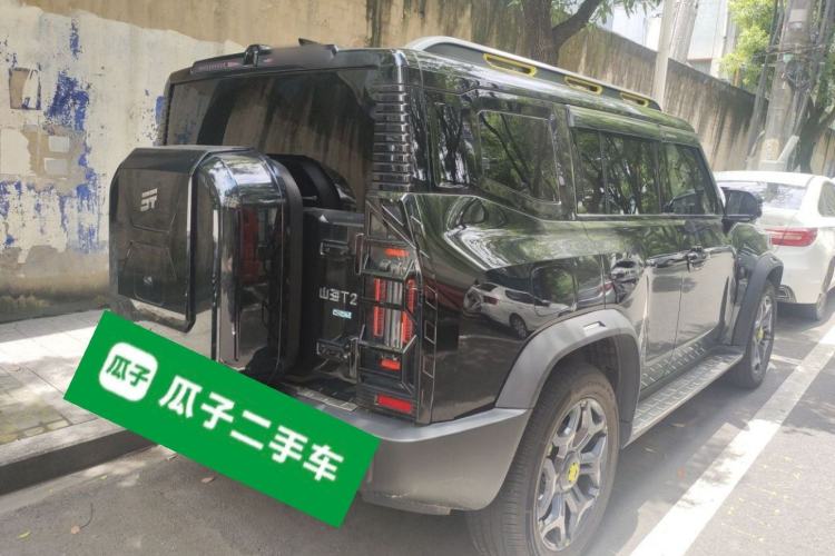 Used JETOUR Shanhai Traveler C-DM 2025 Model C-DM 208KM Wilderness Edition Rear Right 45 Deg