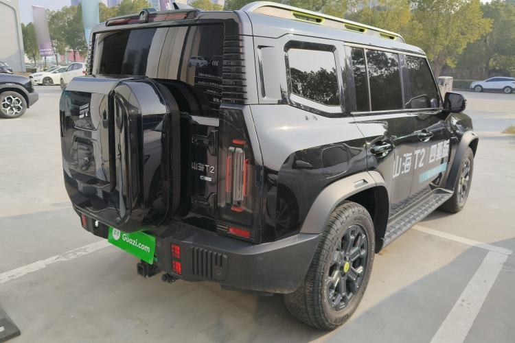 Used JETOUR Shanhai Traveler C-DM 2025 C-DM 206KM All-Wheel-Drive Wilderness Edition Rear Right 45 Deg