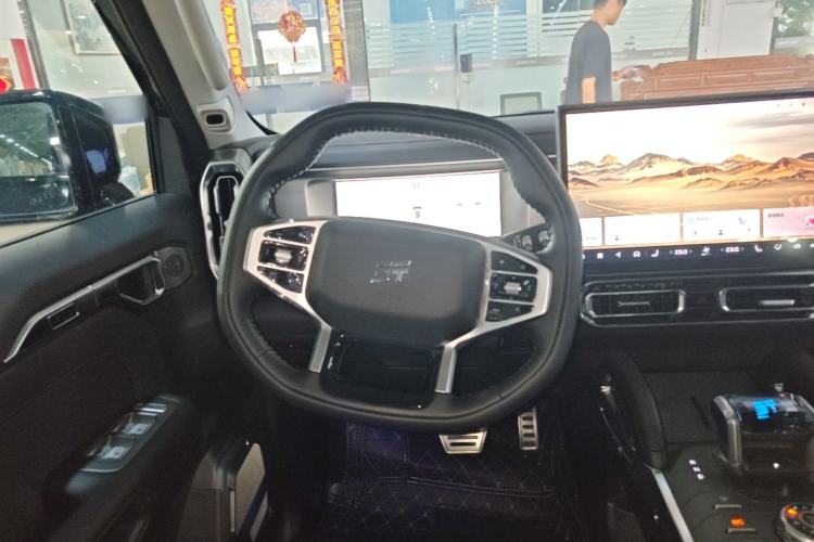 Used JETOUR Shanhai Traveler C-DM 2025 206km XWD Conquer Extended Version 7 Seats Steering Wheel