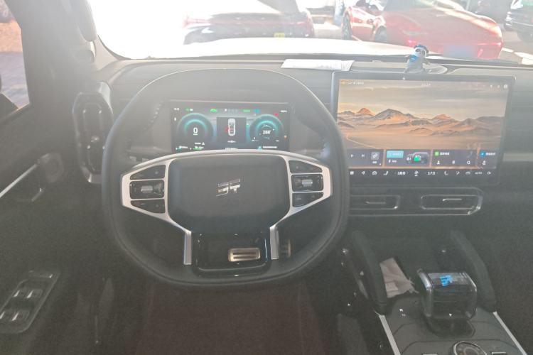 Used JETOUR Shanhai Traveler C-DM 2025 120km Discovery Extended Version 7 Seats Steering Wheel