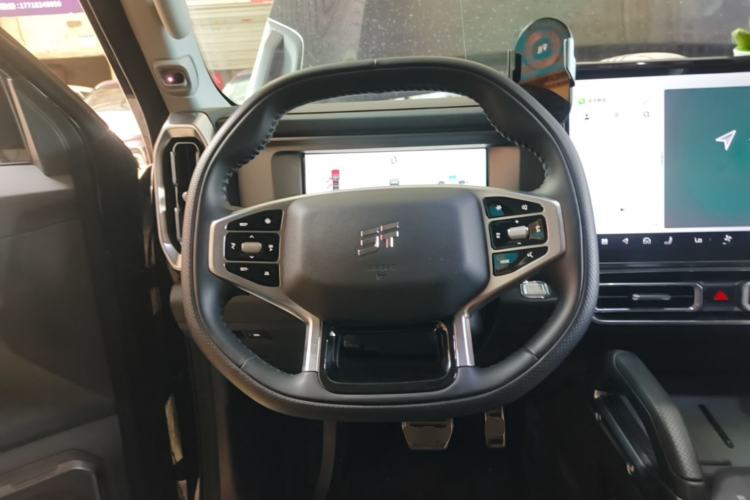 Used JETOUR Shanhai Traveler C-DM 2025 206km XWD Conquer Extended Version 7 Seats Steering Wheel