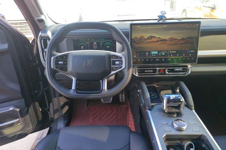 Used JETOUR Shanhai Traveler C-DM 2025 120km Discovery Extended Version 7 Seats Steering Wheel