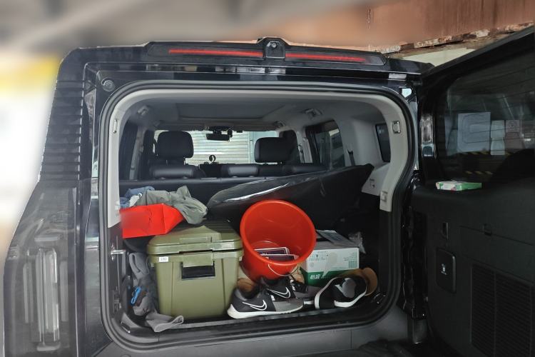 Used JETOUR Shanhai Traveler C-DM 2025 Model C-DM 208KM Wilderness Edition Trunk