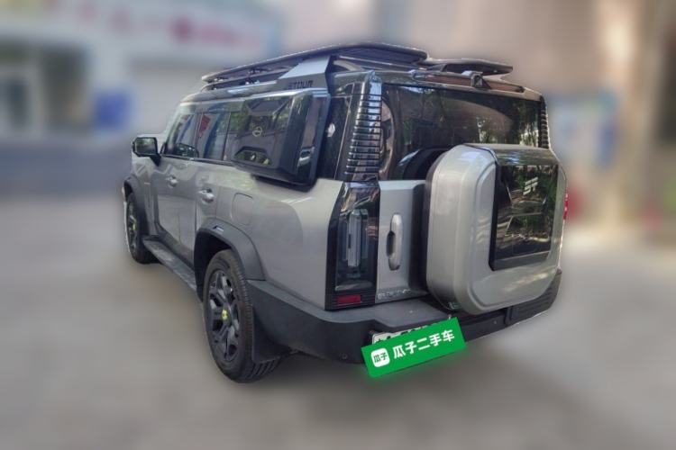 Used JETOUR Shanhai Traveler C-DM 2025 206km XWD Extended-Length 7-Seater Rear Left 45 Deg