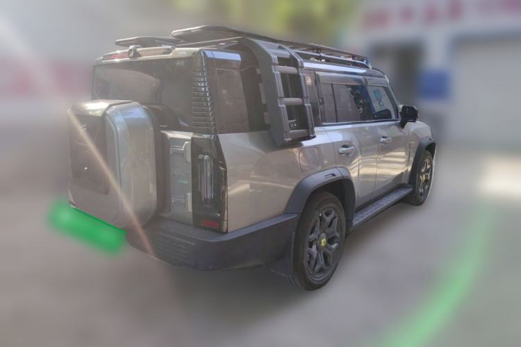 Used JETOUR Shanhai Traveler C-DM 2025 206km XWD Extended-Length 7-Seater Rear Right 45 Deg
