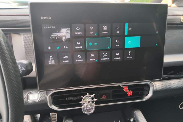 Used JETOUR Shanhai Traveler C-DM 2025 C-DM 129KM Star & Moon Goddess Audio And AC Panel