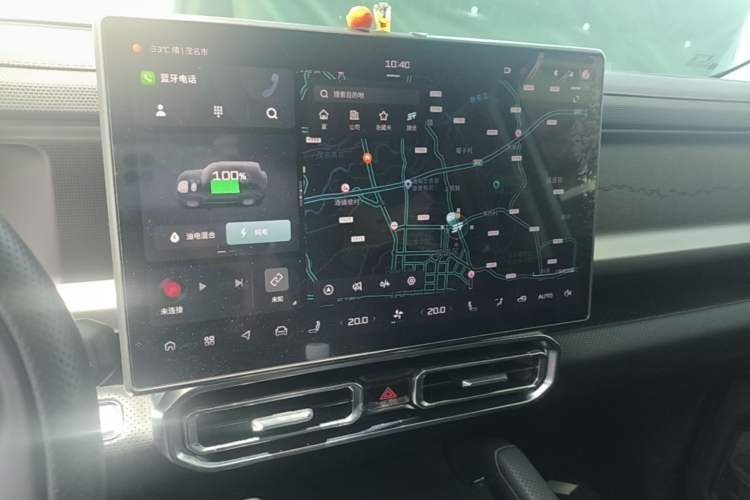 Used JETOUR Shanhai Traveler C-DM 2025 C-DM 129KM Star & Moon Goddess Audio And AC Panel
