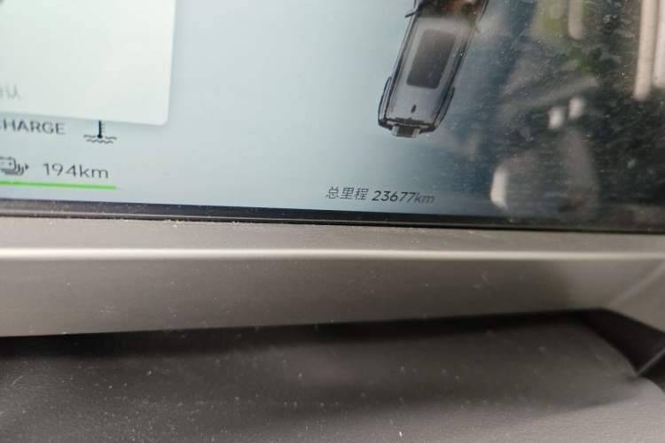 Used JETOUR Shanhai Traveler C-DM 2025 C-DM 206KM All-Wheel-Drive Wilderness Edition Odometer Close Up