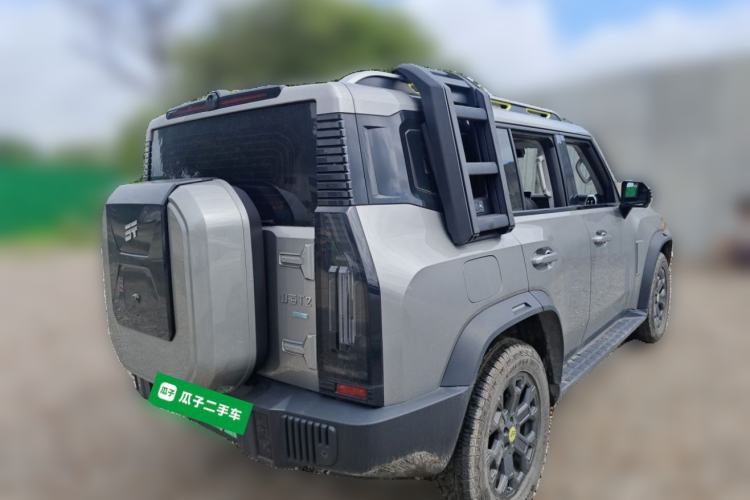 Used JETOUR Shanhai Traveler C-DM 2025 C-DM 206KM All-Wheel-Drive Wilderness Edition Rear Right 45 Deg
