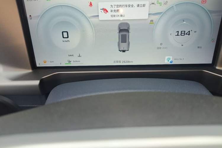 Used JETOUR Shanhai Traveler C-DM 2025 206km XWD Conquer Extended Version 7 Seats Instrument Cluster