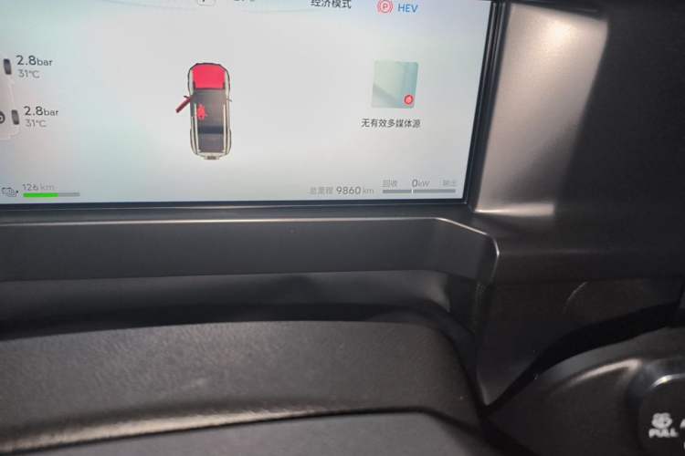 Used JETOUR Shanhai Traveler C-DM 2026 Model 211km XWD Huawei Qiankun Intelligent Driving Odometer Close Up