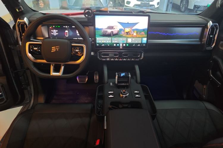 Used JETOUR Shanhai Traveler C-DM 2026 Model 212km Huawei Qiankun Intelligent Driving Center Console