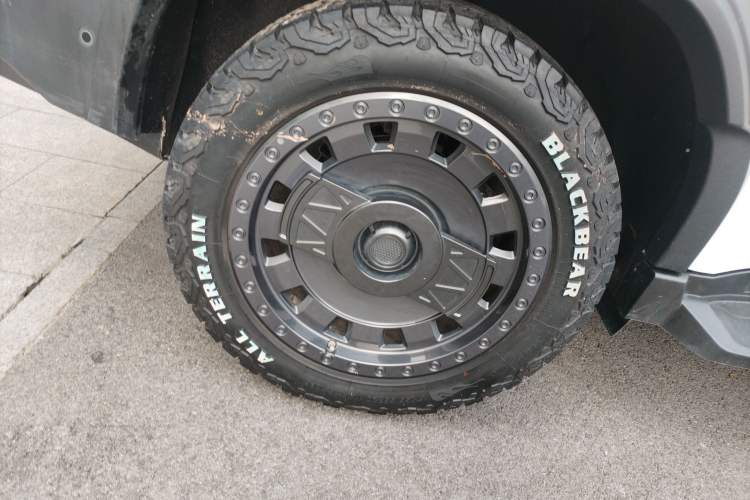 Used JETOUR Traveler 2024 2.0T All-Wheel-Drive Silver Dragon Wings Right Rear Wheel Hub