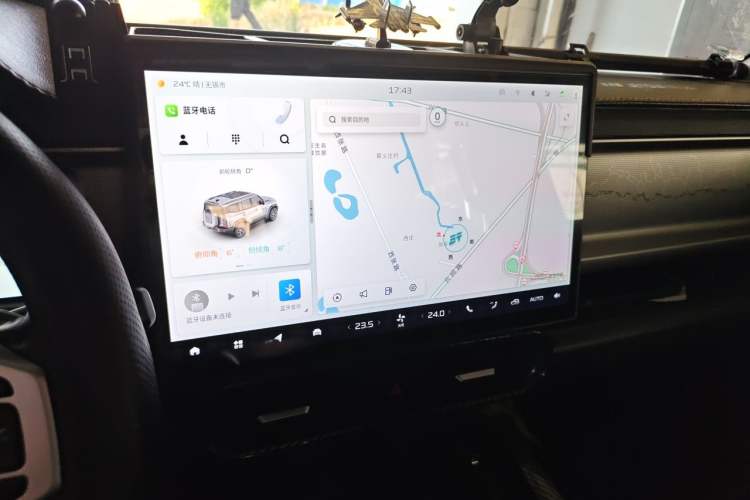 Used JETOUR Traveler 2023 1.5T Two-Wheel-Drive Discovery Audio And AC Panel