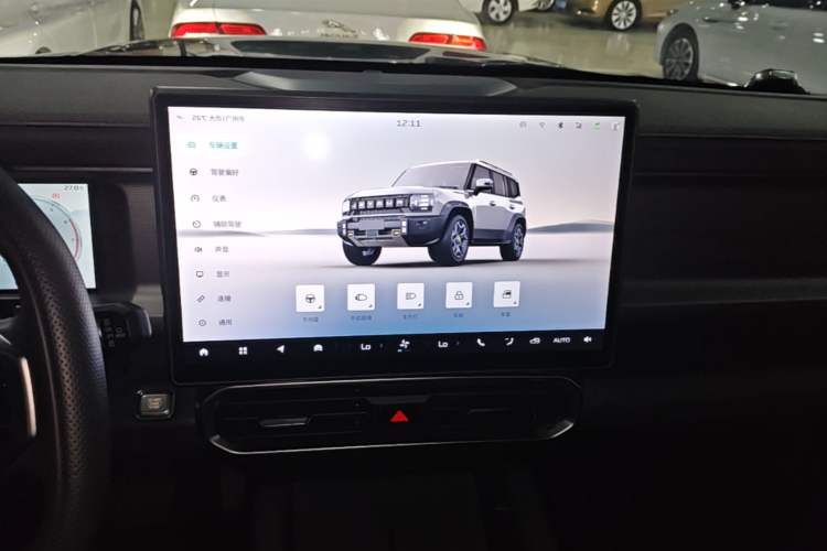 Used JETOUR Traveler 2023 1.5T Two-Wheel Drive Discovery PRO Audio And AC Panel